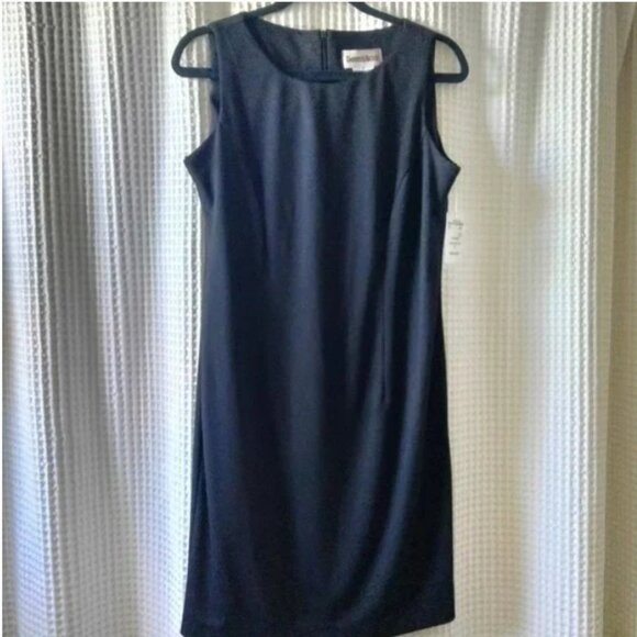 Vintage-Inspired Black 2-Piece Dress & Jacket Set (Size 10) - Picture 3 of 6